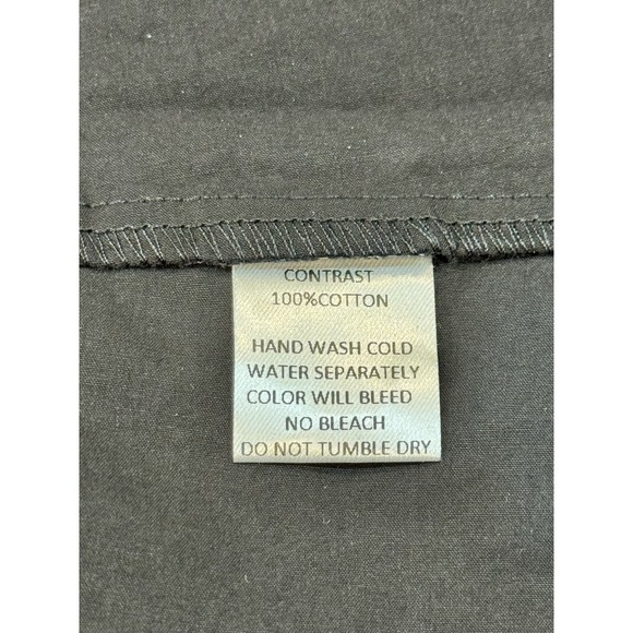 Pinch Womens Black Peplum T-Shirt Mixed Media Short Sleeve Top Small NWT - Picture 5 of 6